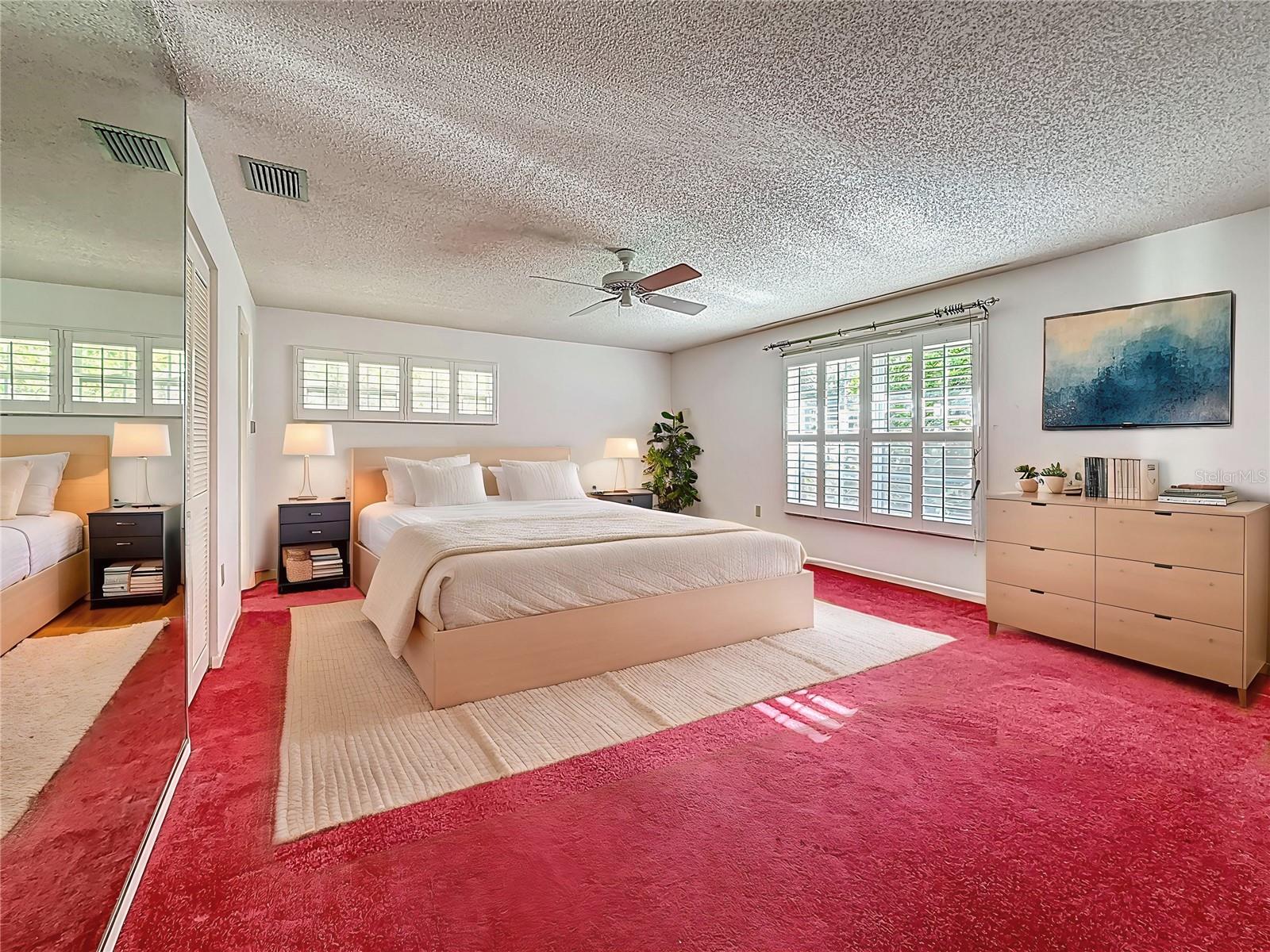Virtual Staged Master Bedroom