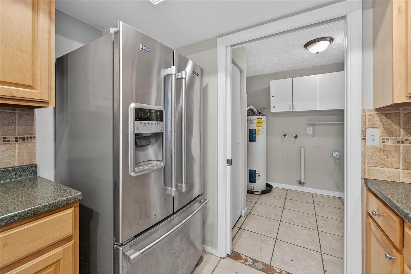 Inside laundry room