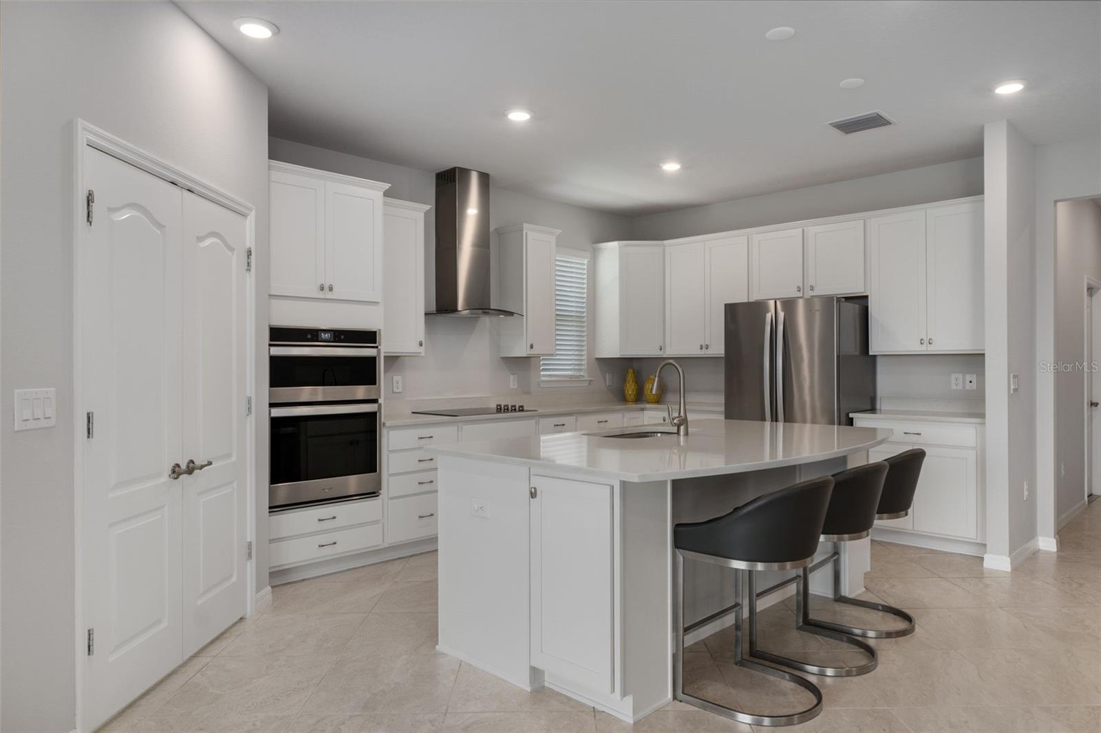 Imagine prepping for your next meal in the beautiful kitchen