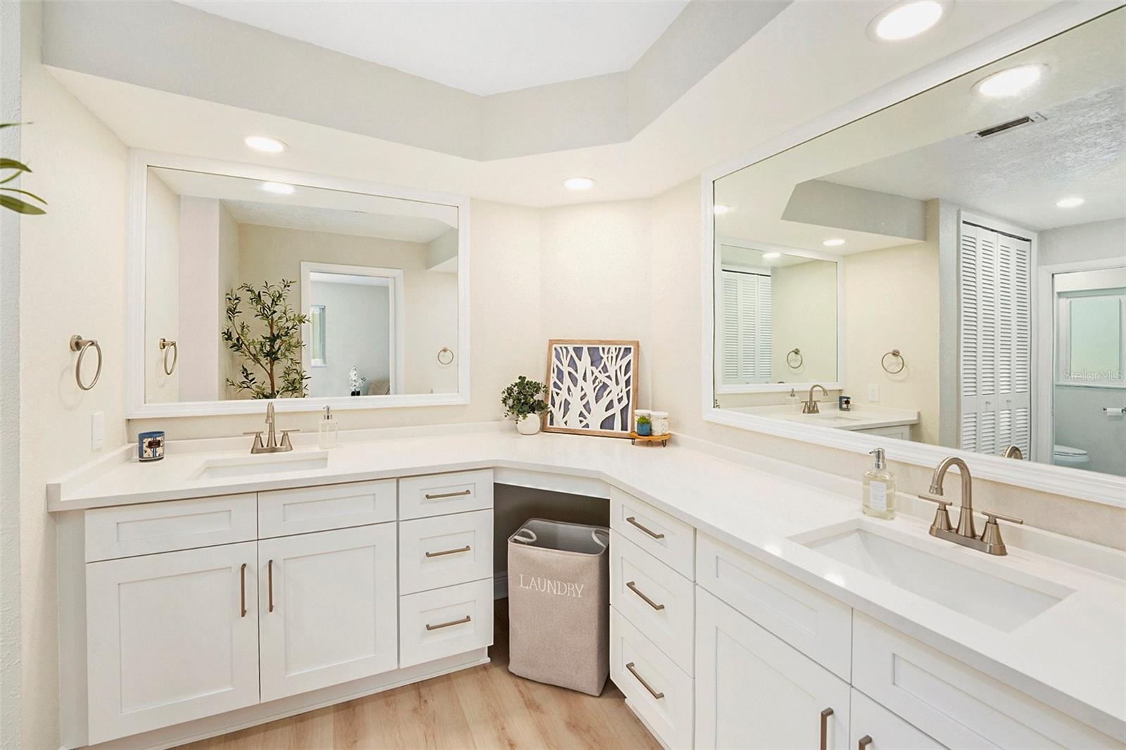 Oversized primary bathroom