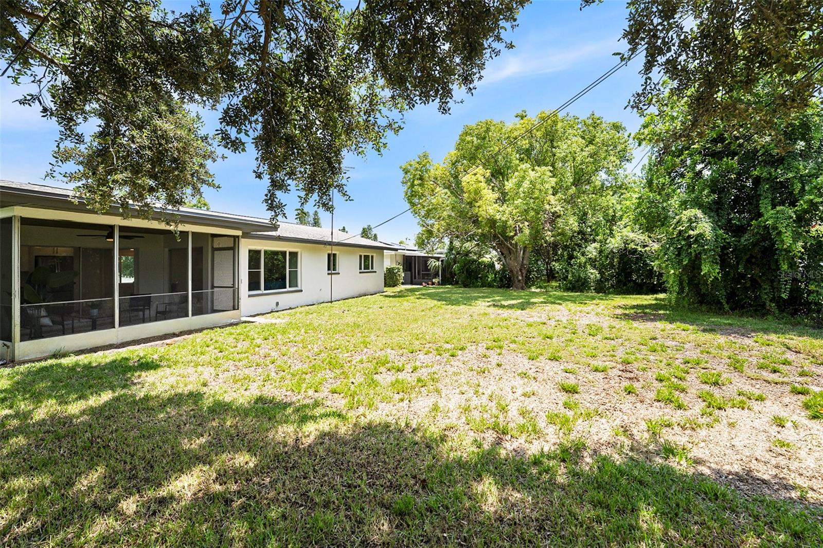 Plenty of backyard space!