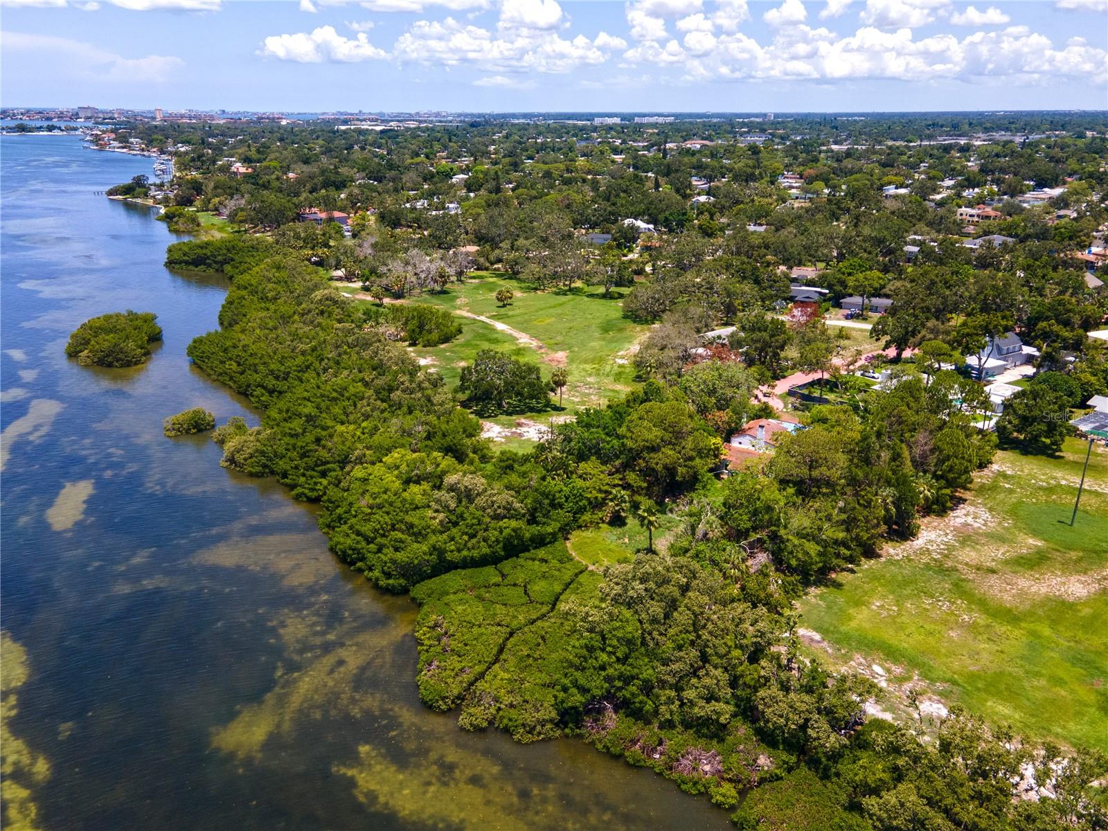 Vast waterfront parks, walkable from property.