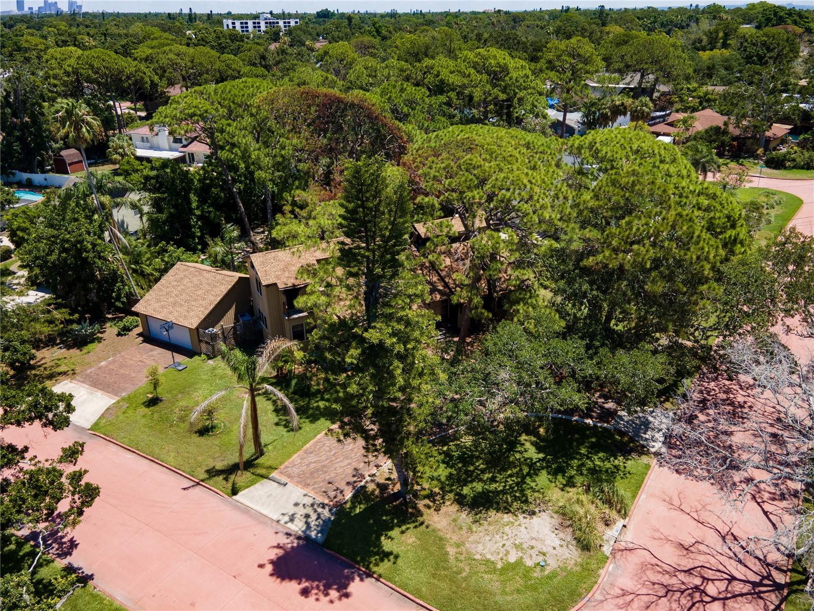 Expansive corner Lot