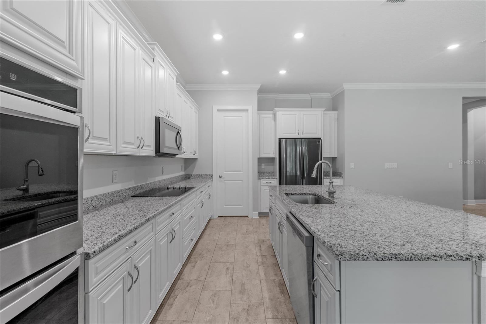 Open concept kitchen