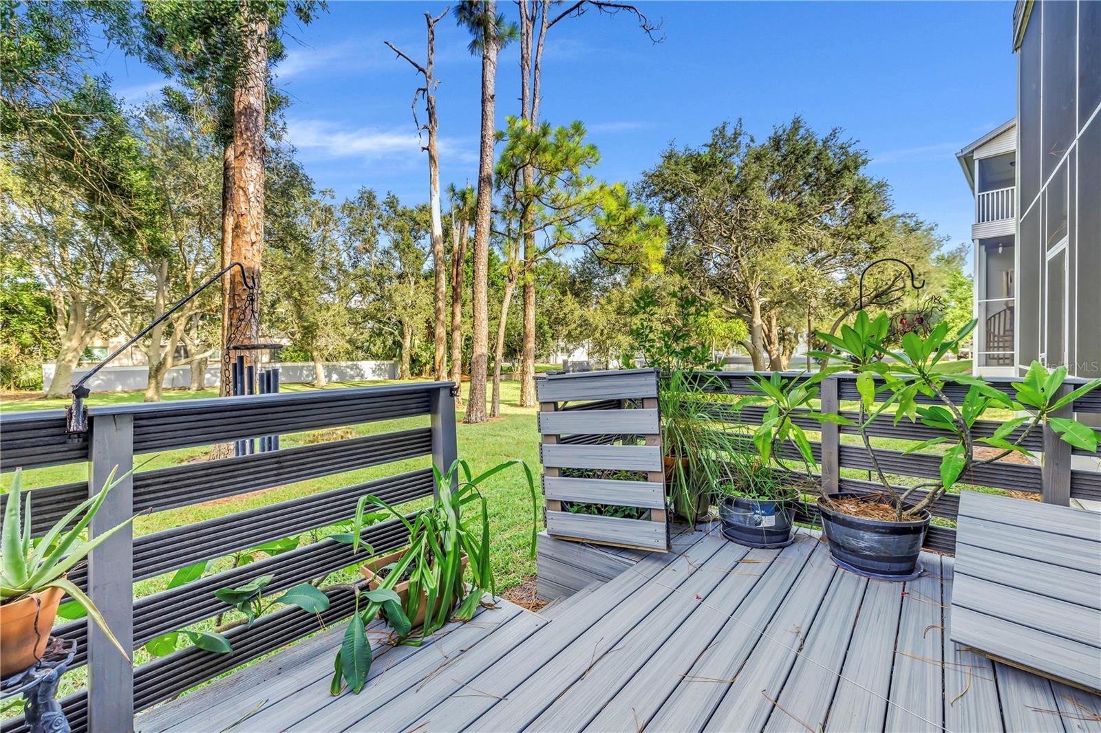 unique patio for grilling