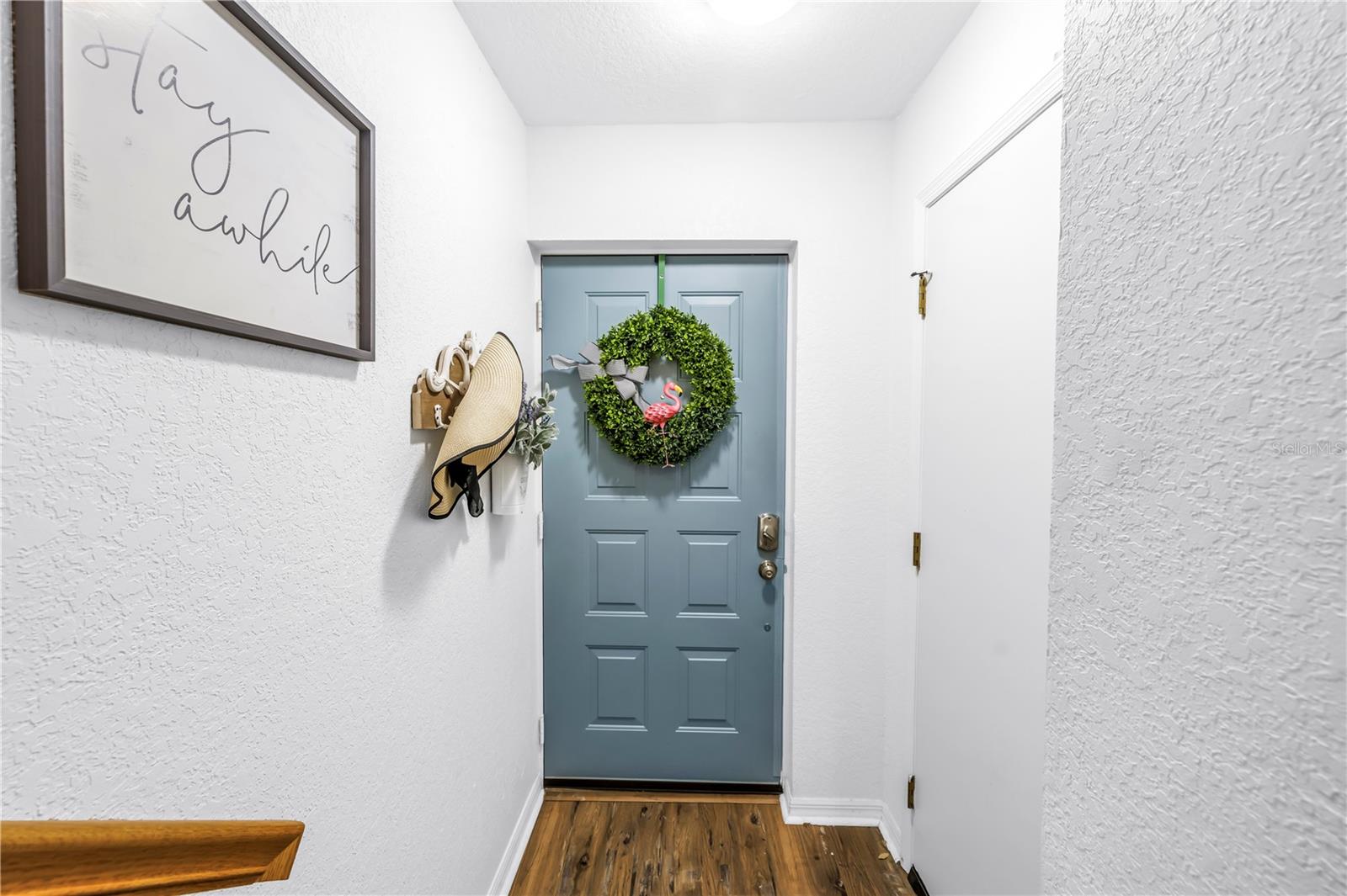 Front door interior