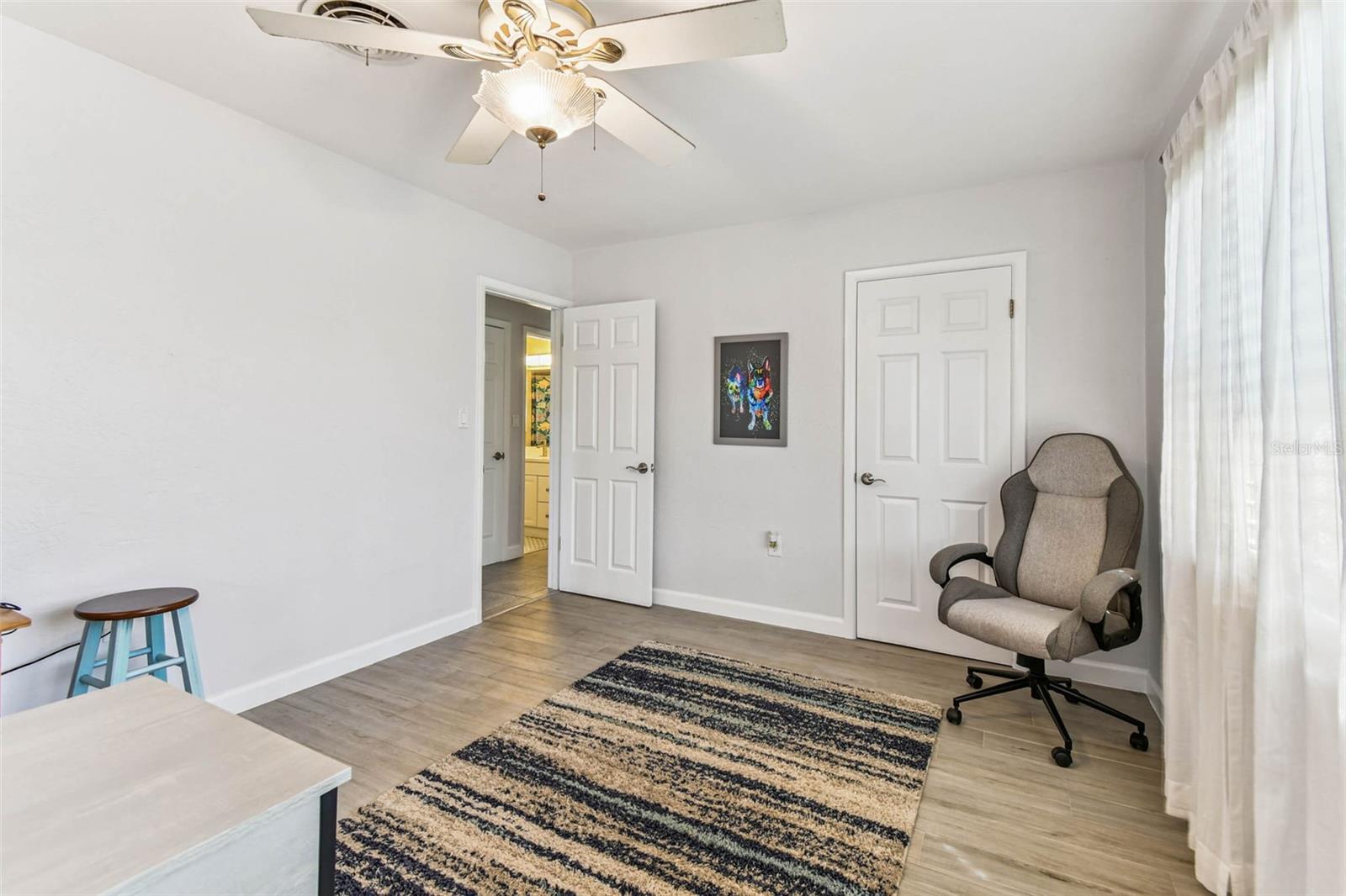 Bedroom #2 with walk-in closet