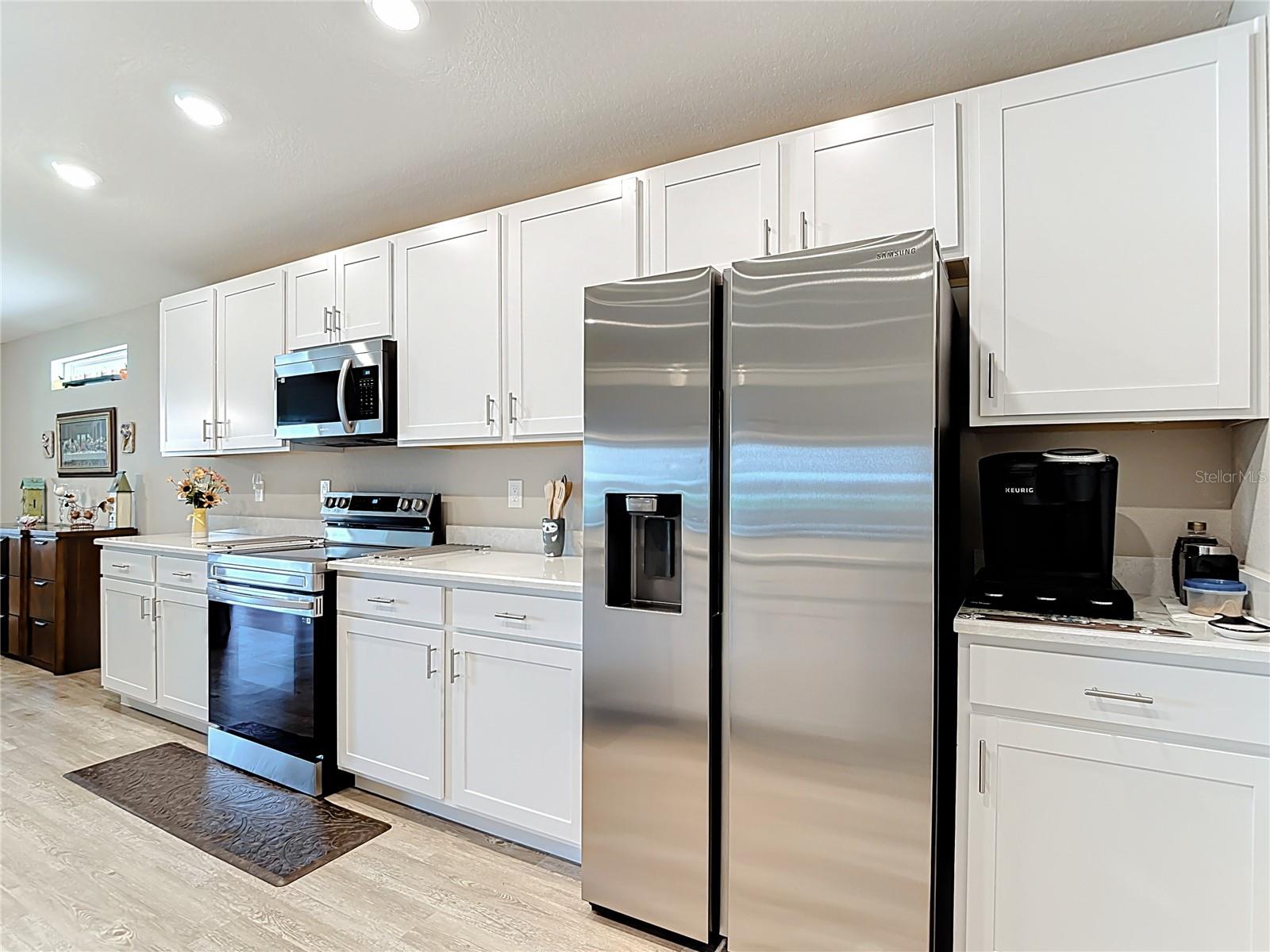 Stainelss steel appliances