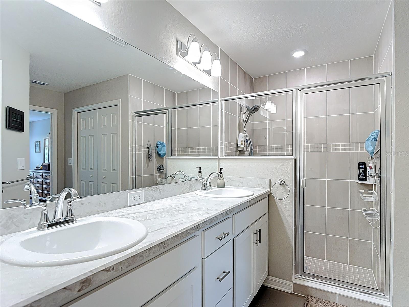 Walk in shower