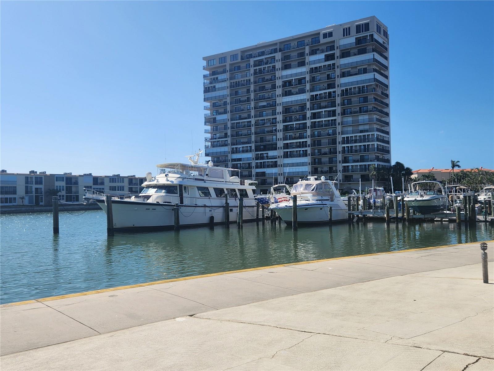 First come first serve boat slips