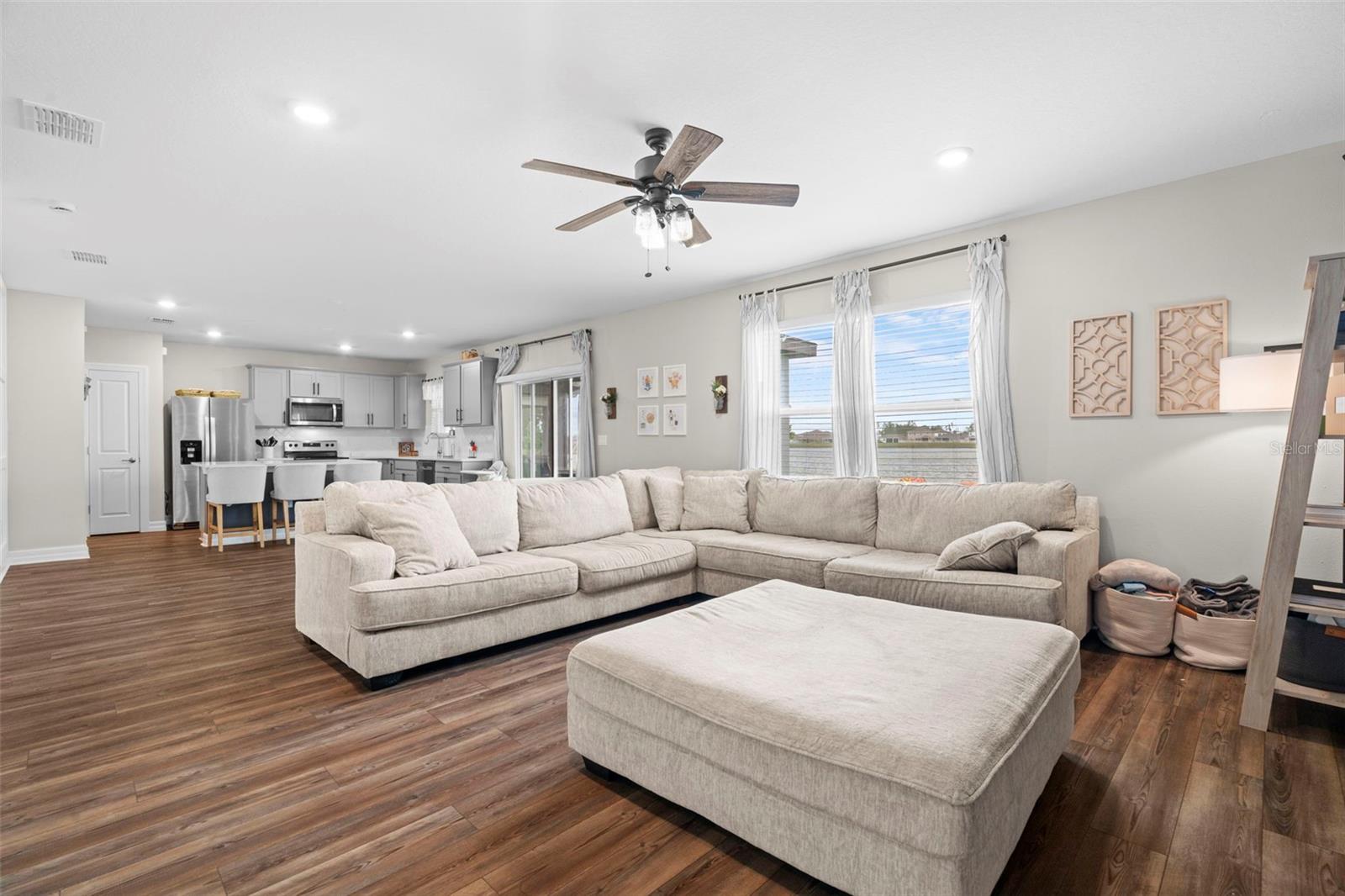 Open Concept Living room