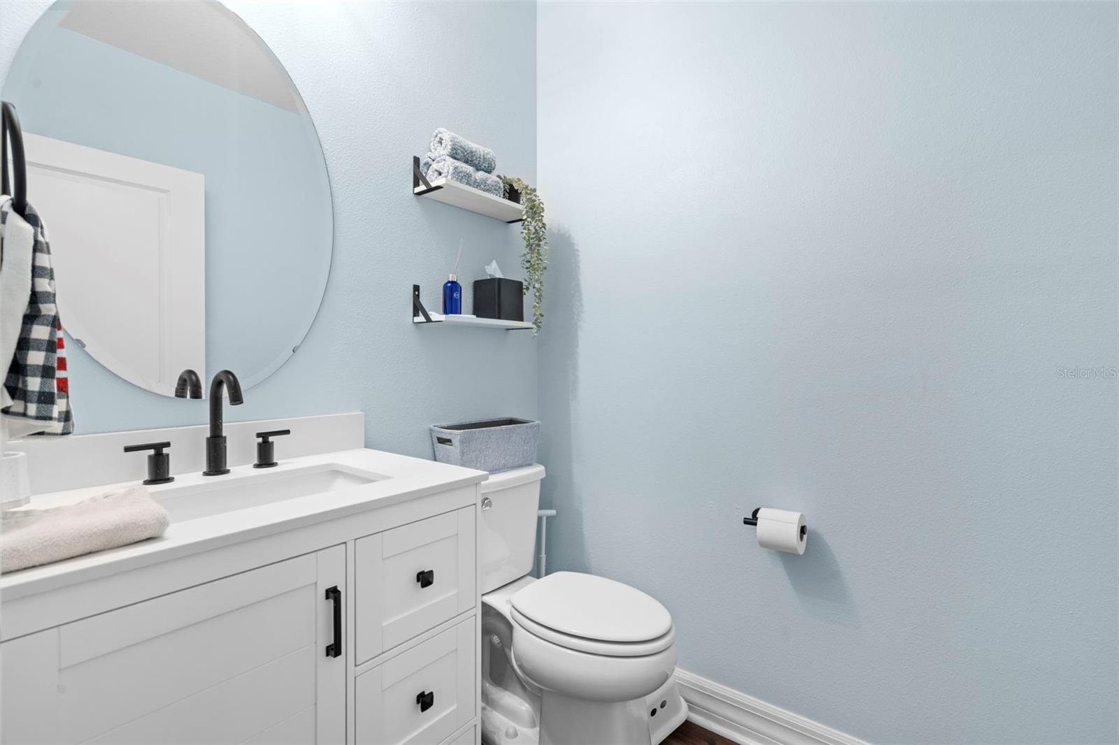 half bathroom