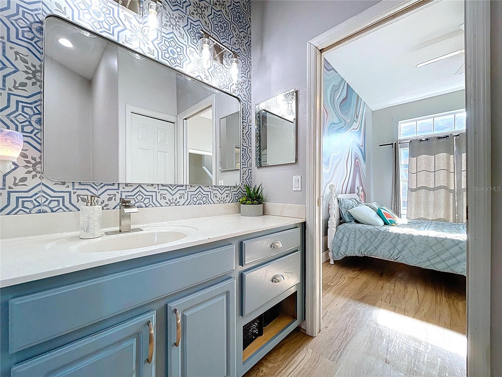 En suite bathroom on main floor