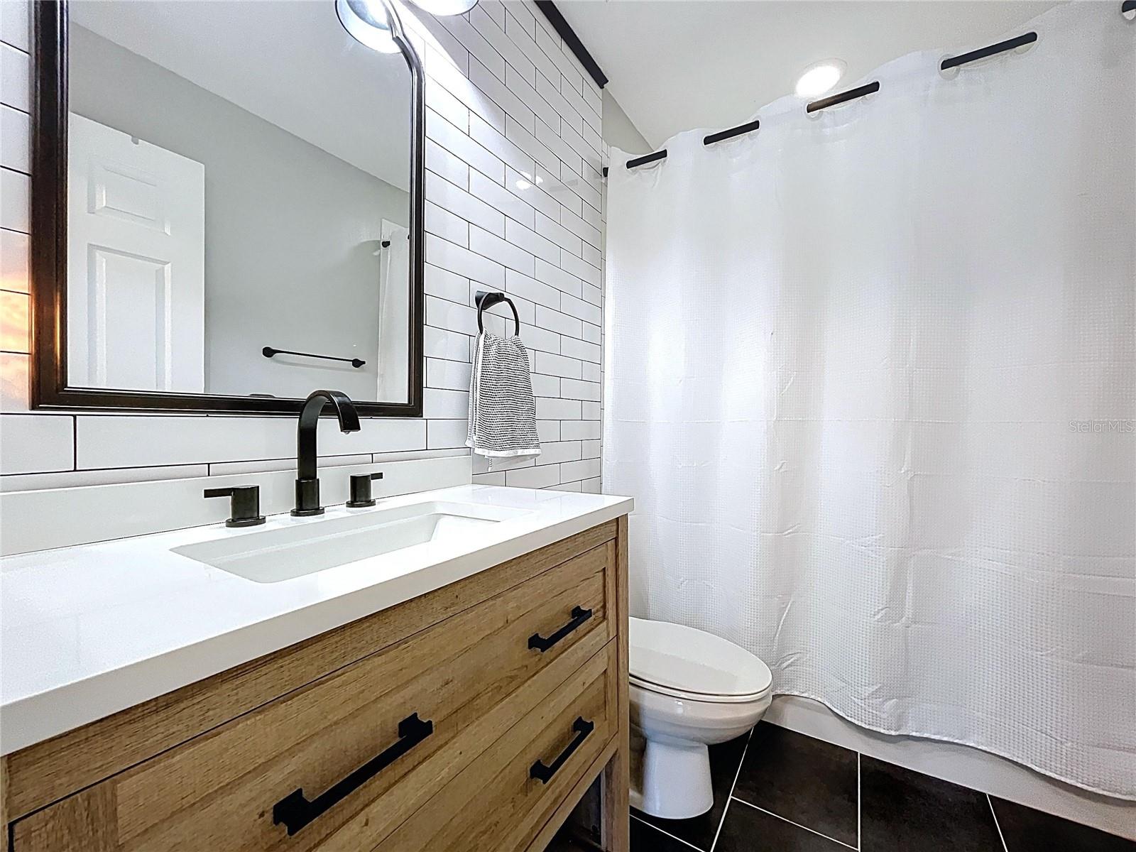 Main bathroom upstairs-renovated
