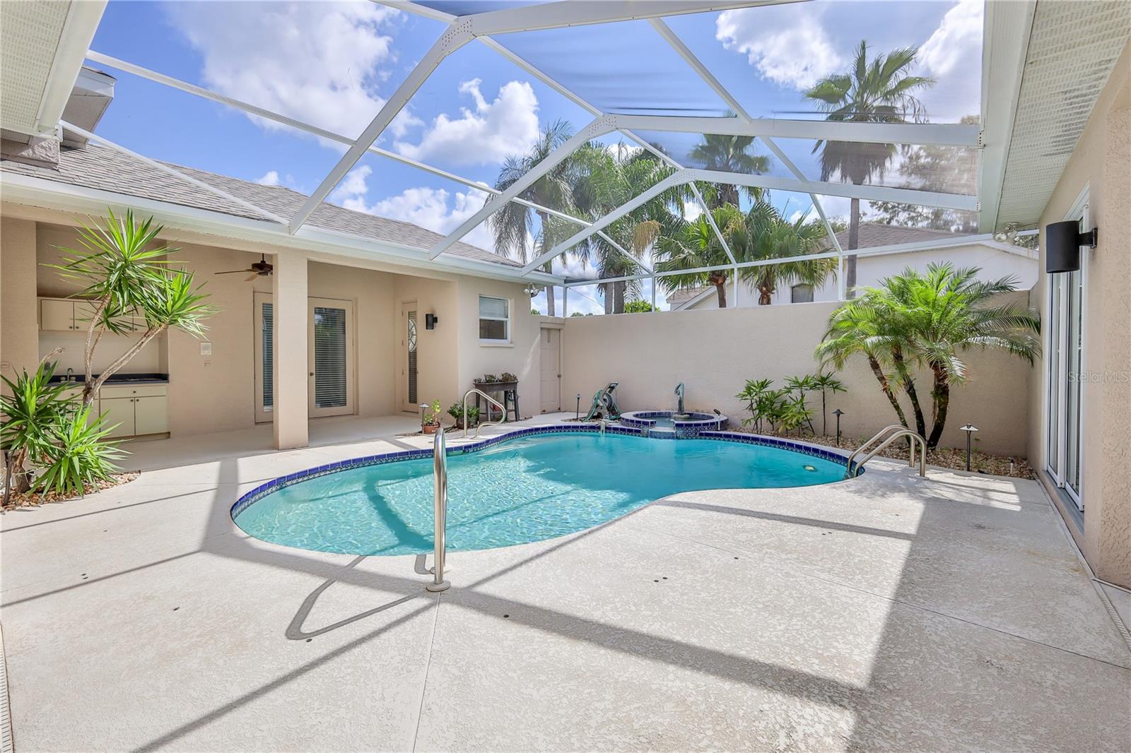 Cabana Style Pool