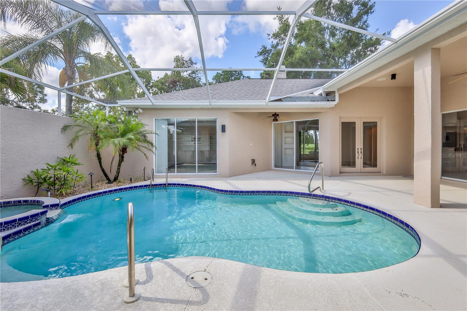 Cabana Style Pool