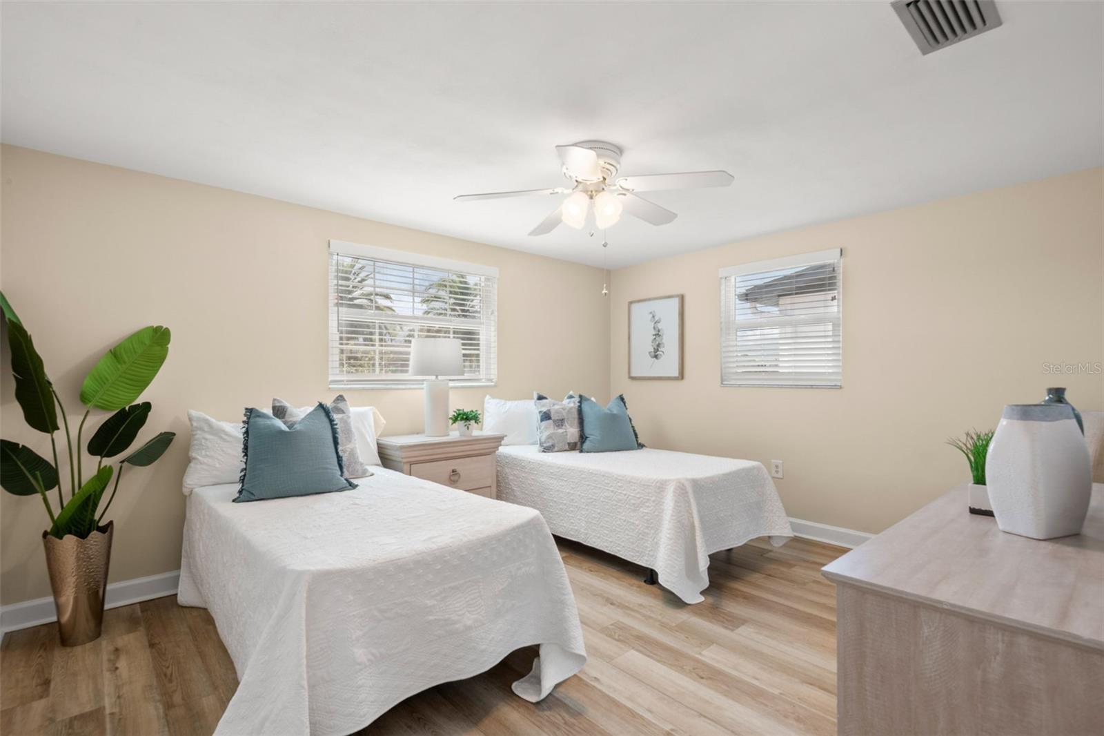 Secondary bedroom. Spacious and boasting with natural light.