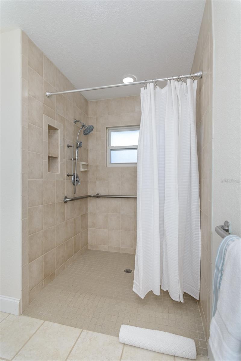 Roll-in Shower
