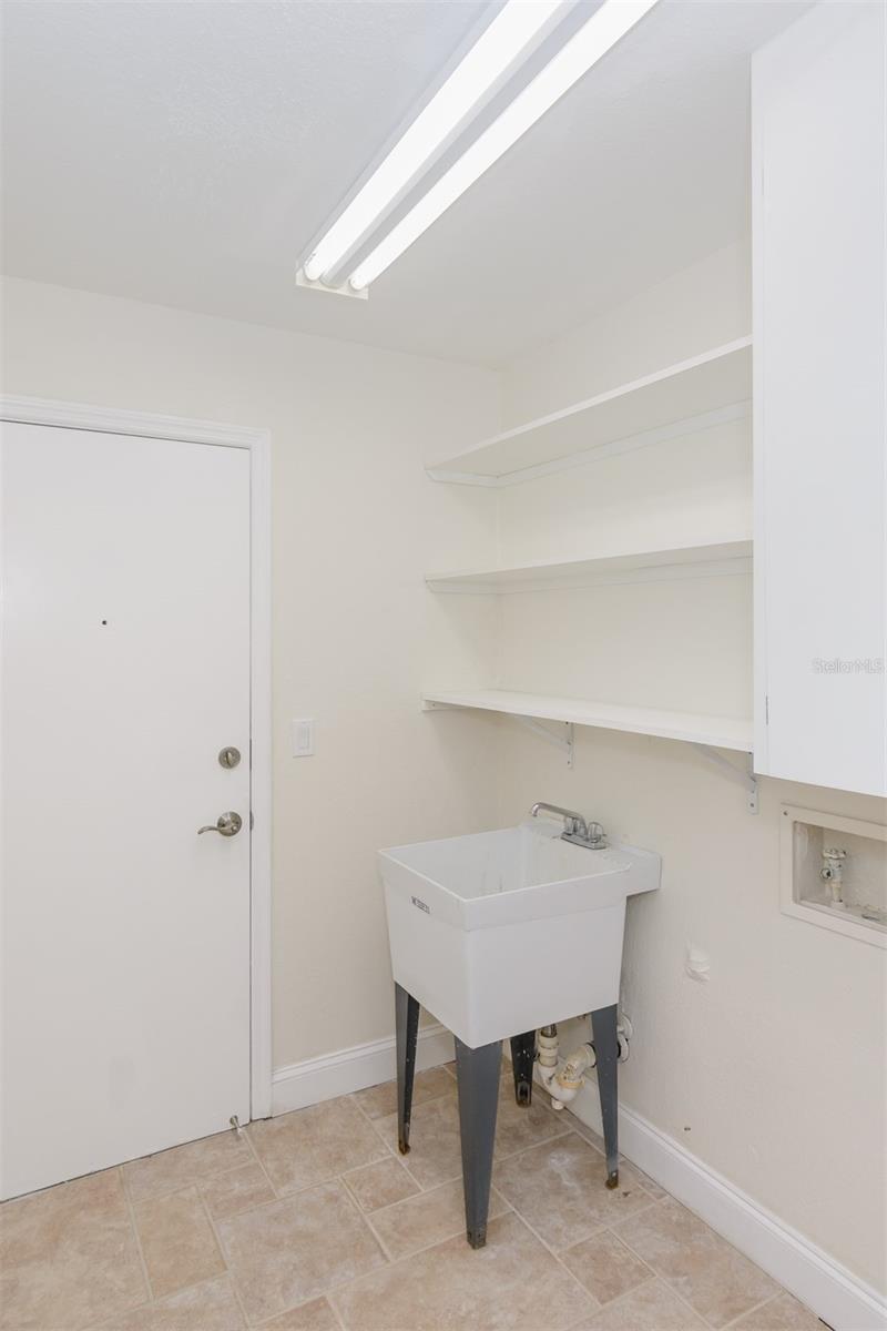 Laundry to Garage