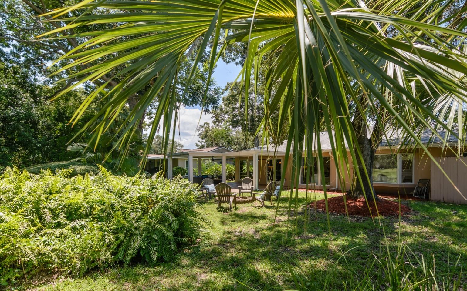 Cozy Shaded Backyard