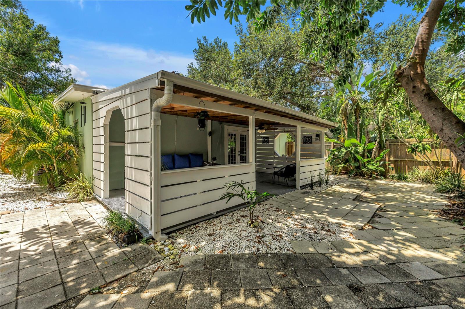 side patio