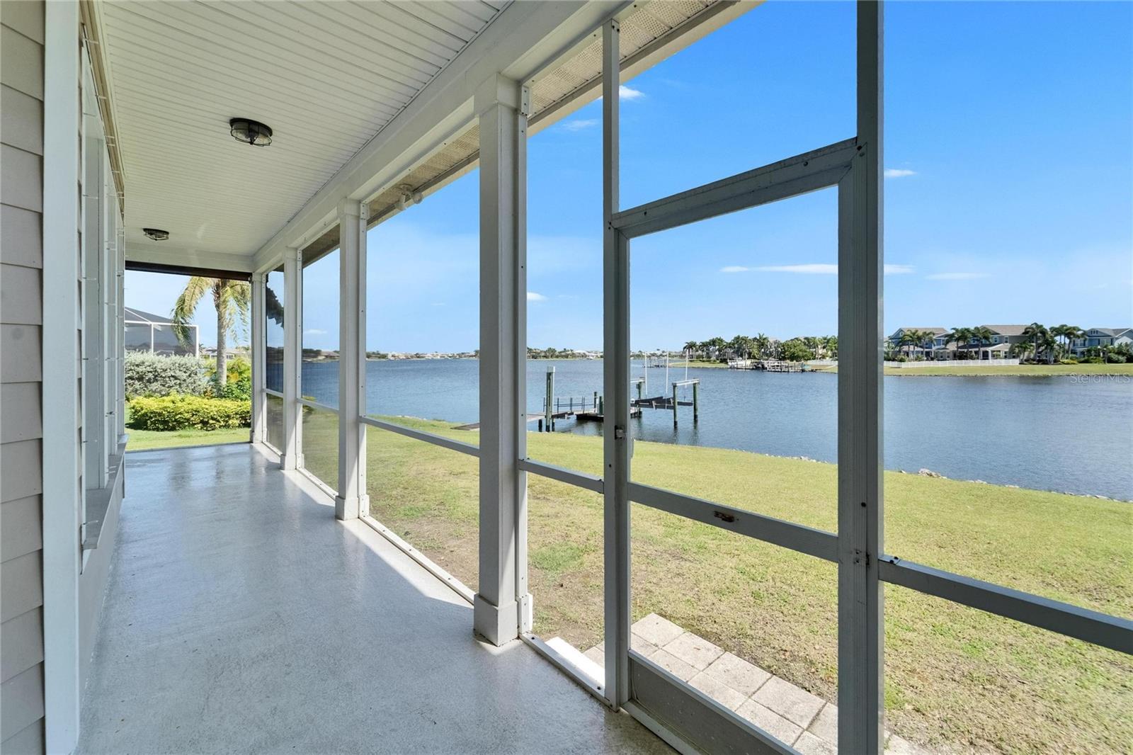 Back porch area