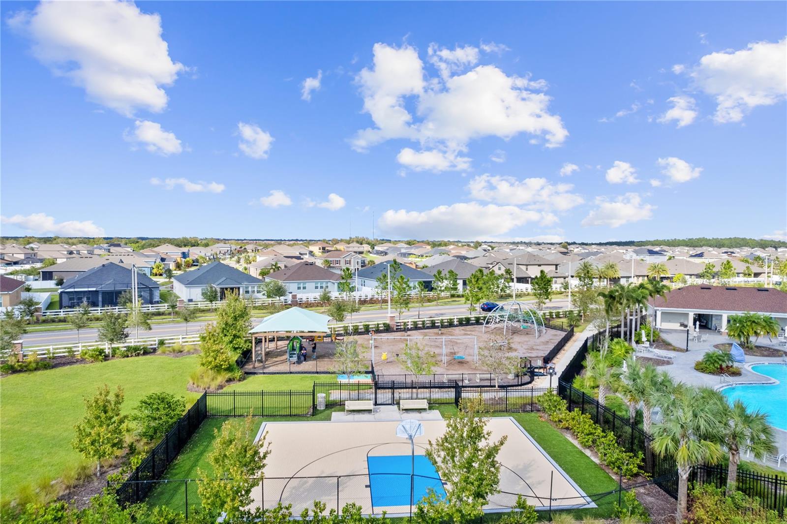 Community Playground & Basketball Court