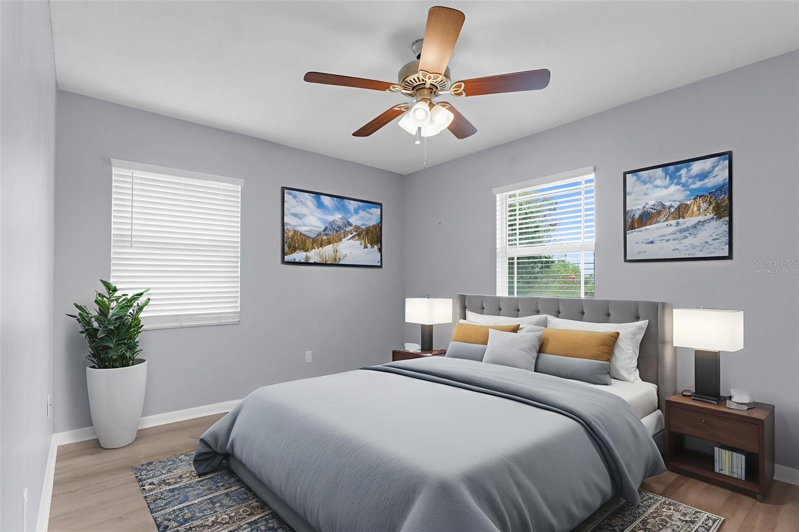 Virtually Staged- Bedroom 2