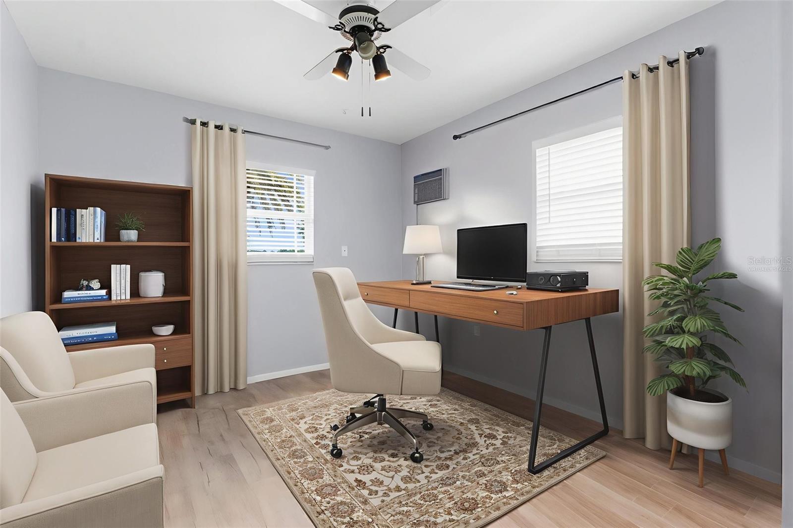 Virtually Staged- Bedroom 4/ Flex room