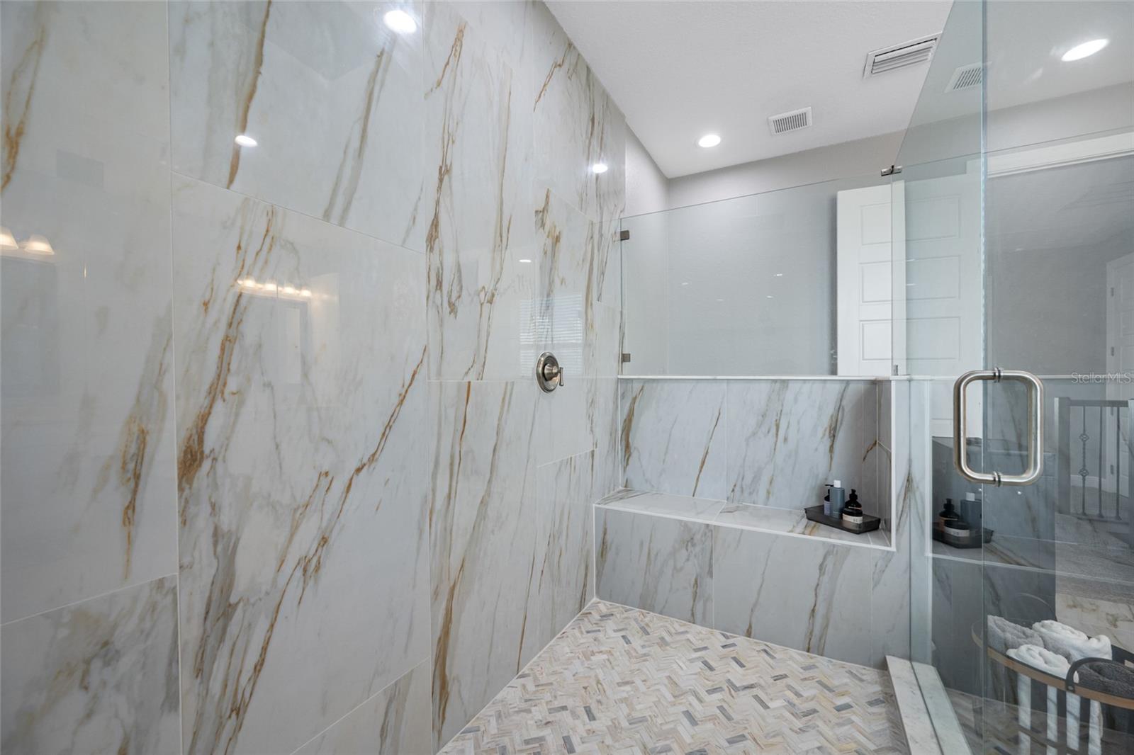 Primary Bathroom Walk-In Shower