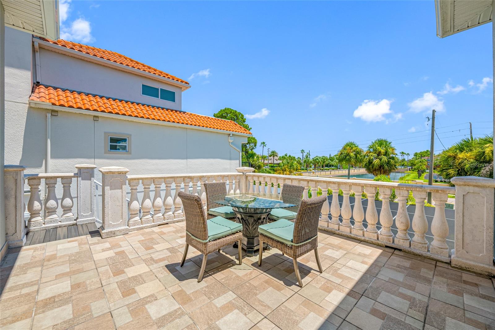 Rear Balcony