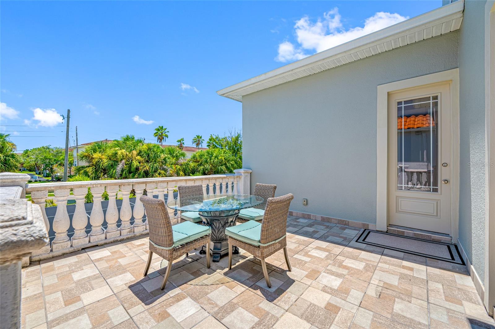 Rear Balcony
