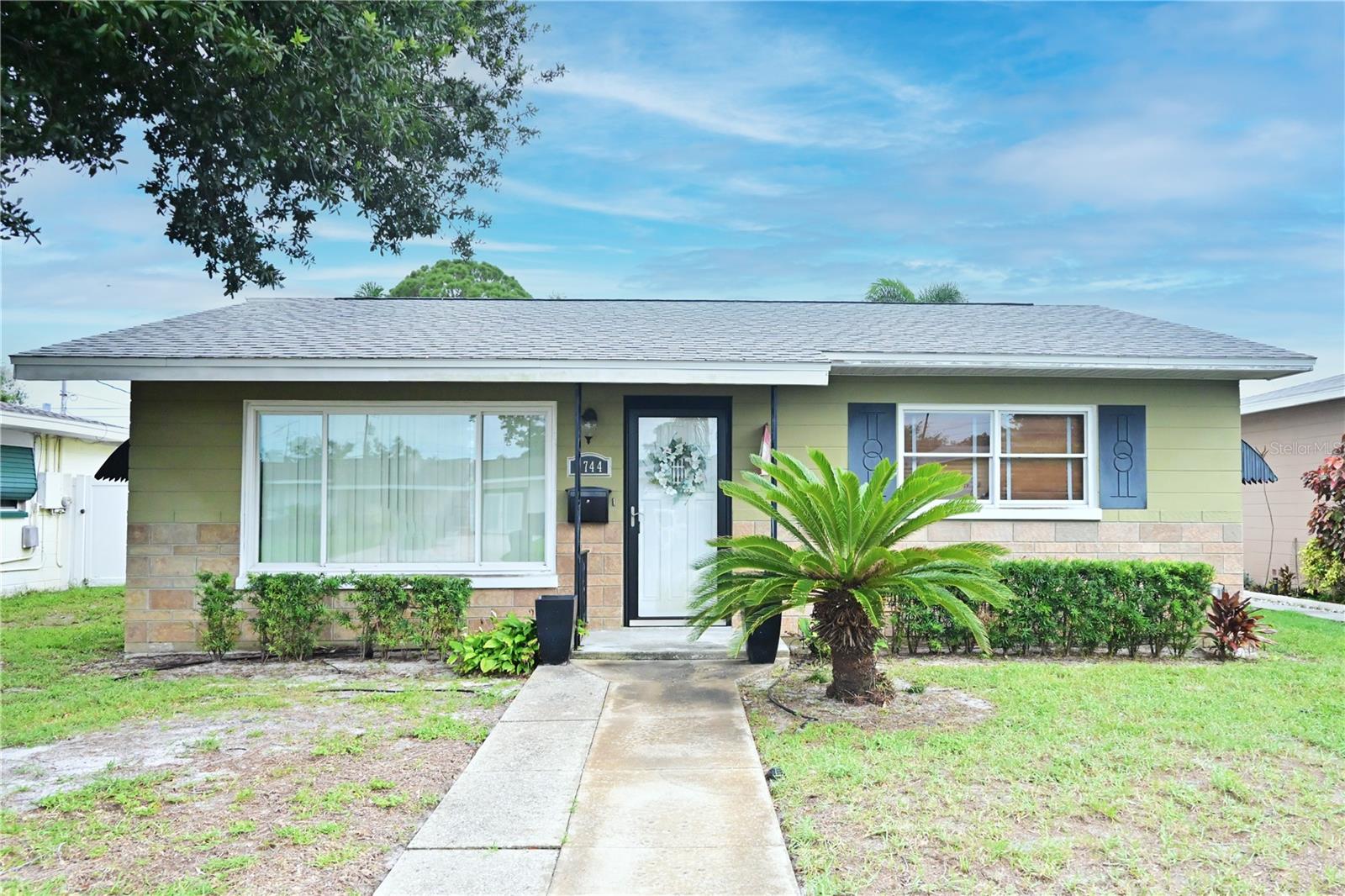 Front of the house