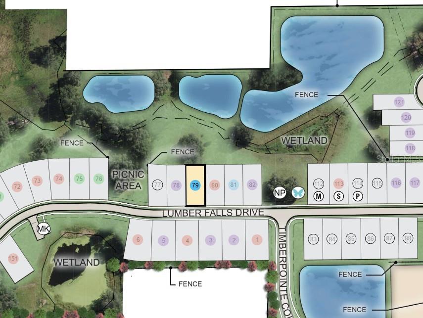 Timber Ridge ~ Site Map