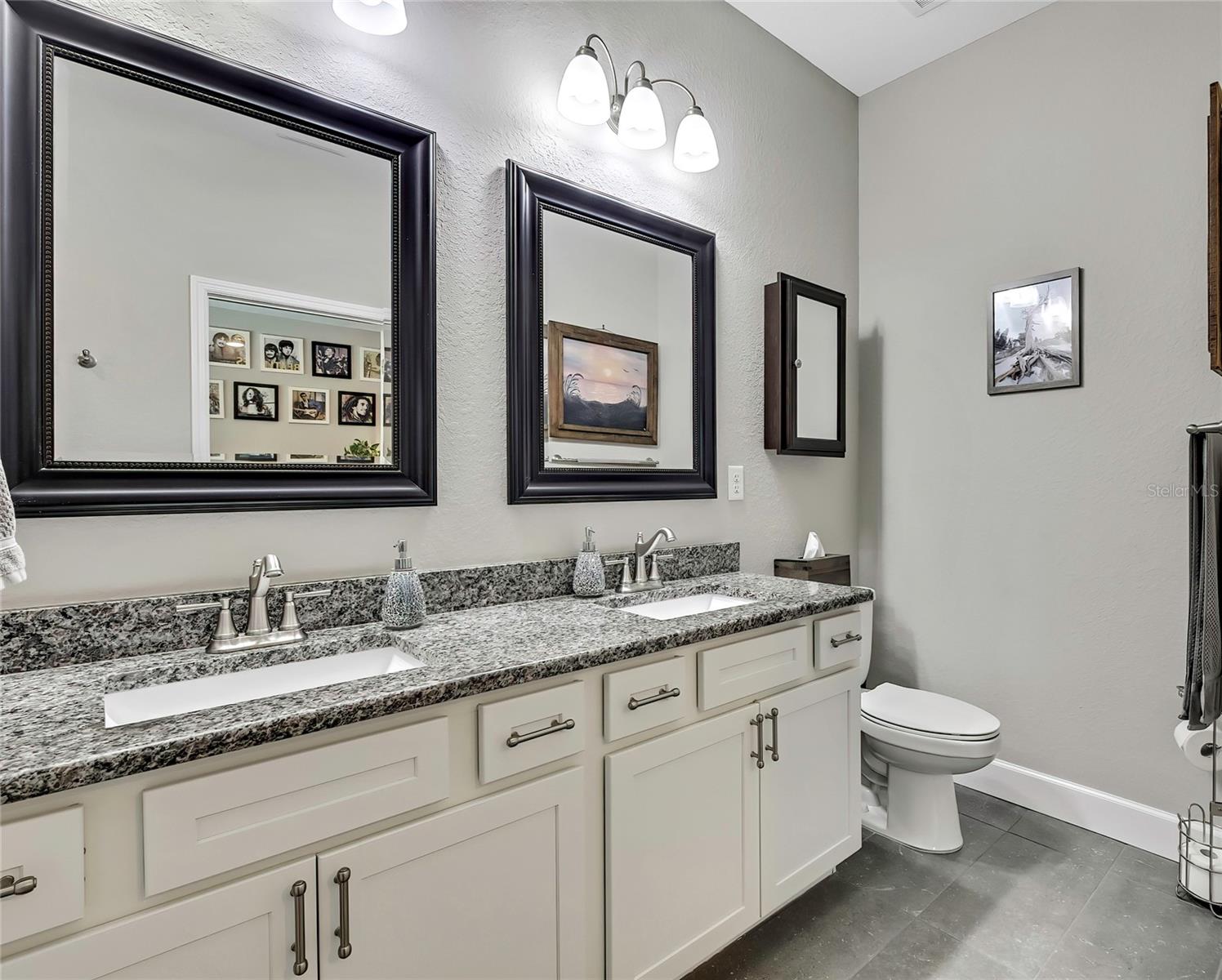 shower view of master bath