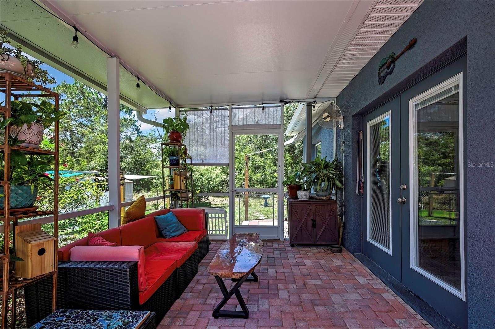 nice size patio area