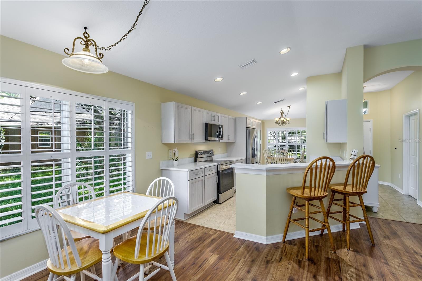 Dining room area