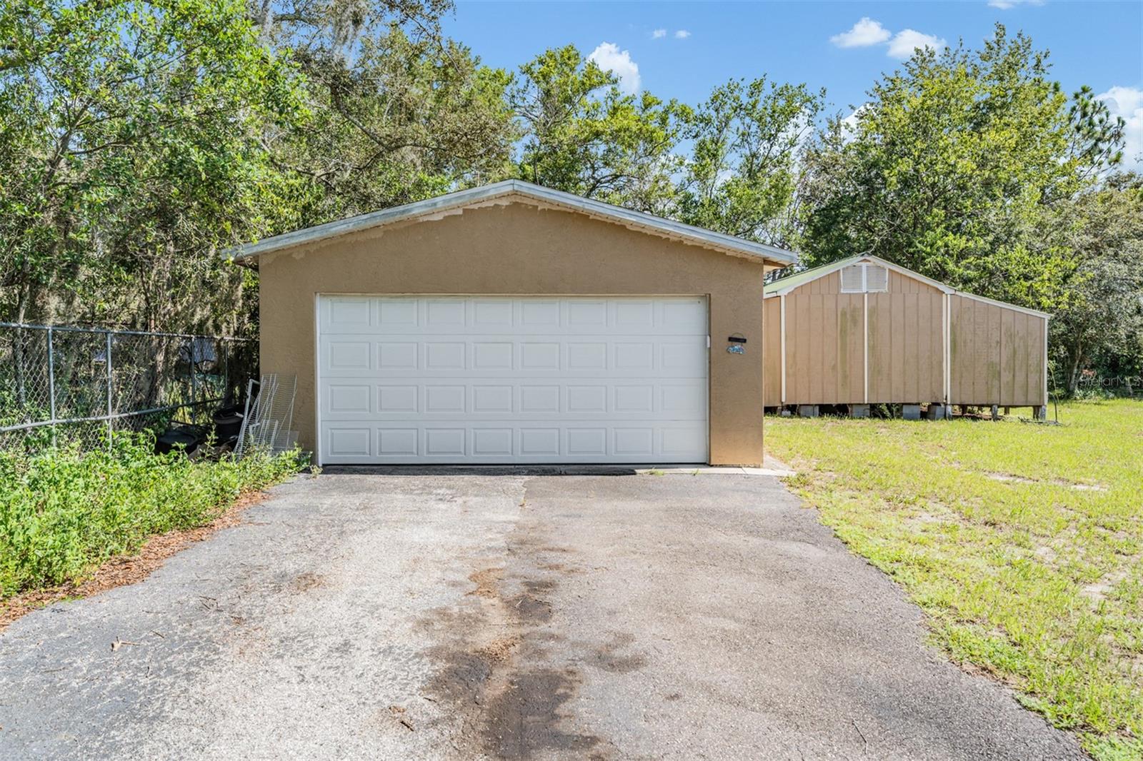 2 car garage