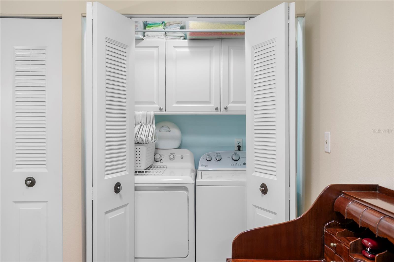 Laundry Upstairs