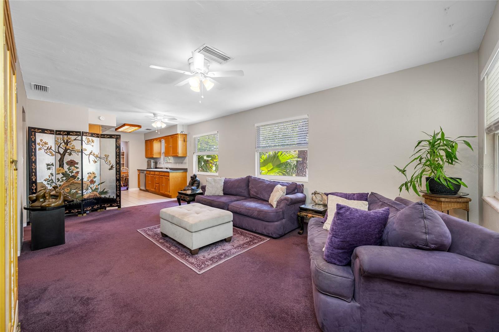 Comfort meets function in the Living area