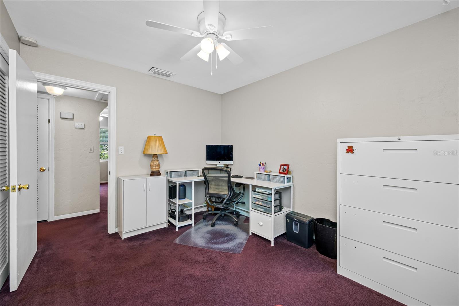 Bedroom #2 - Currently used as an Office