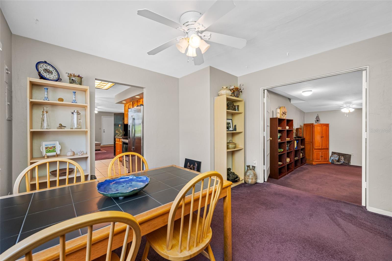 Dining Room off the Kitchen