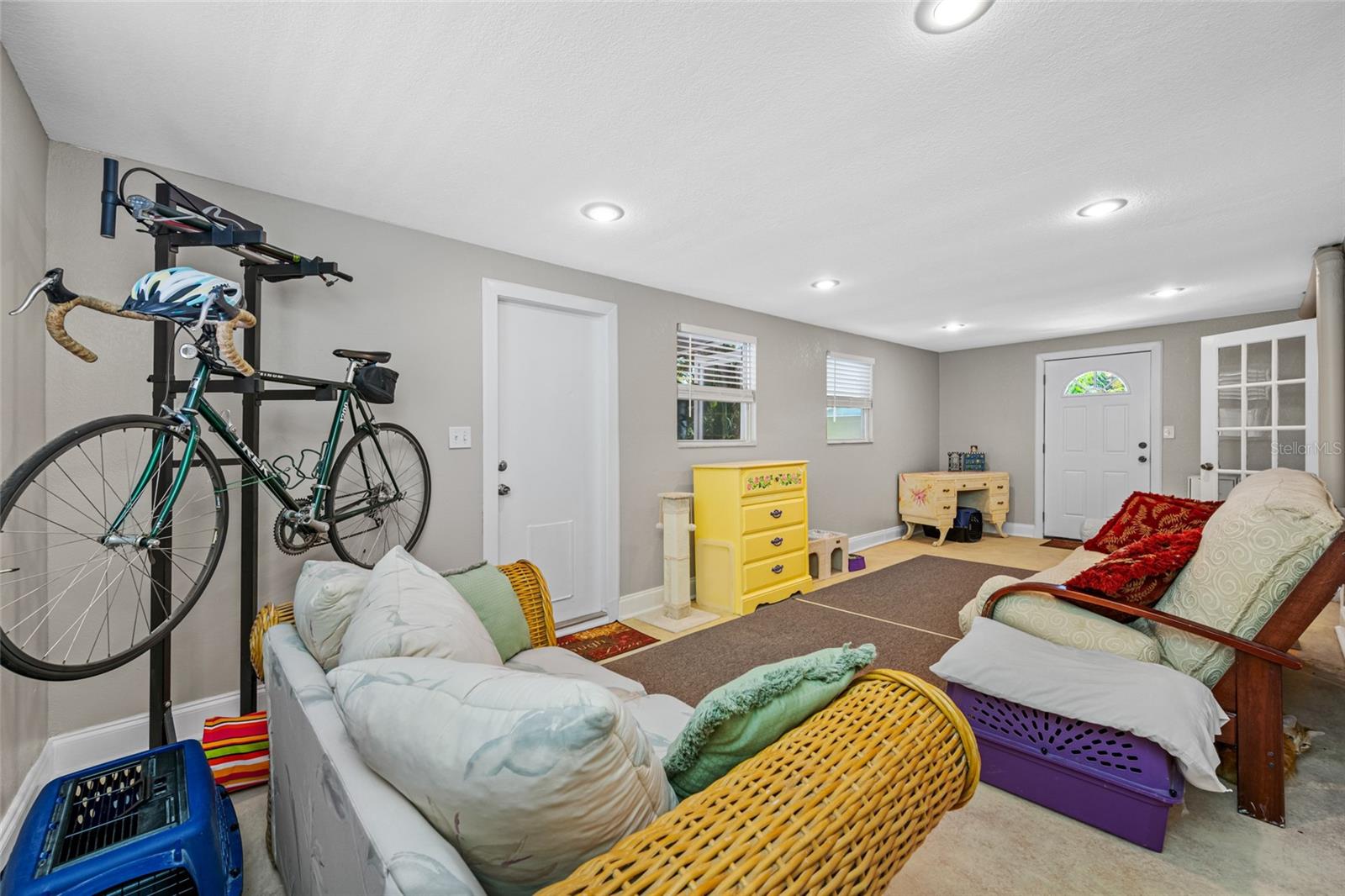 Large Family Room in the back of the home
