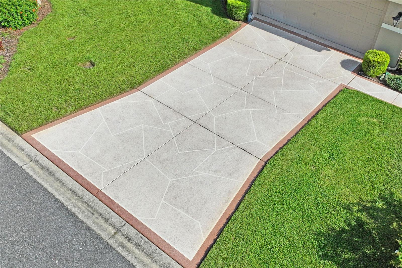Resurfaced Driveway