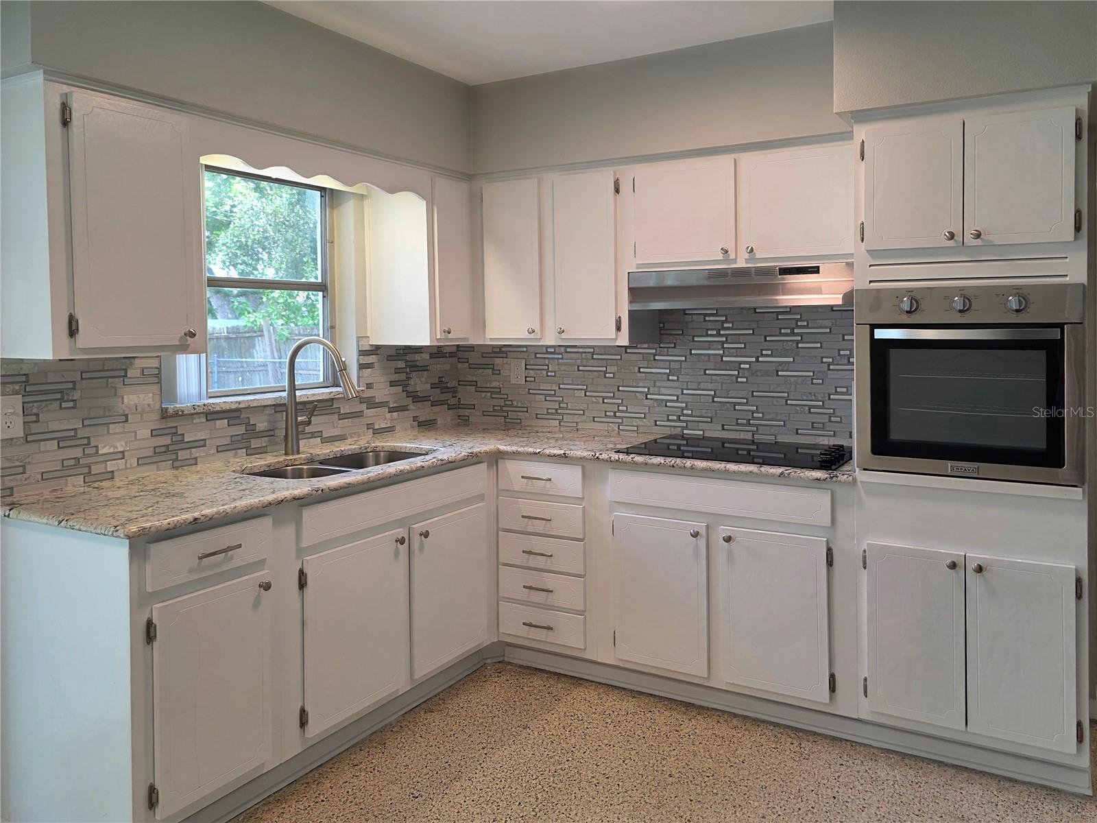 New cabinets, granite counters