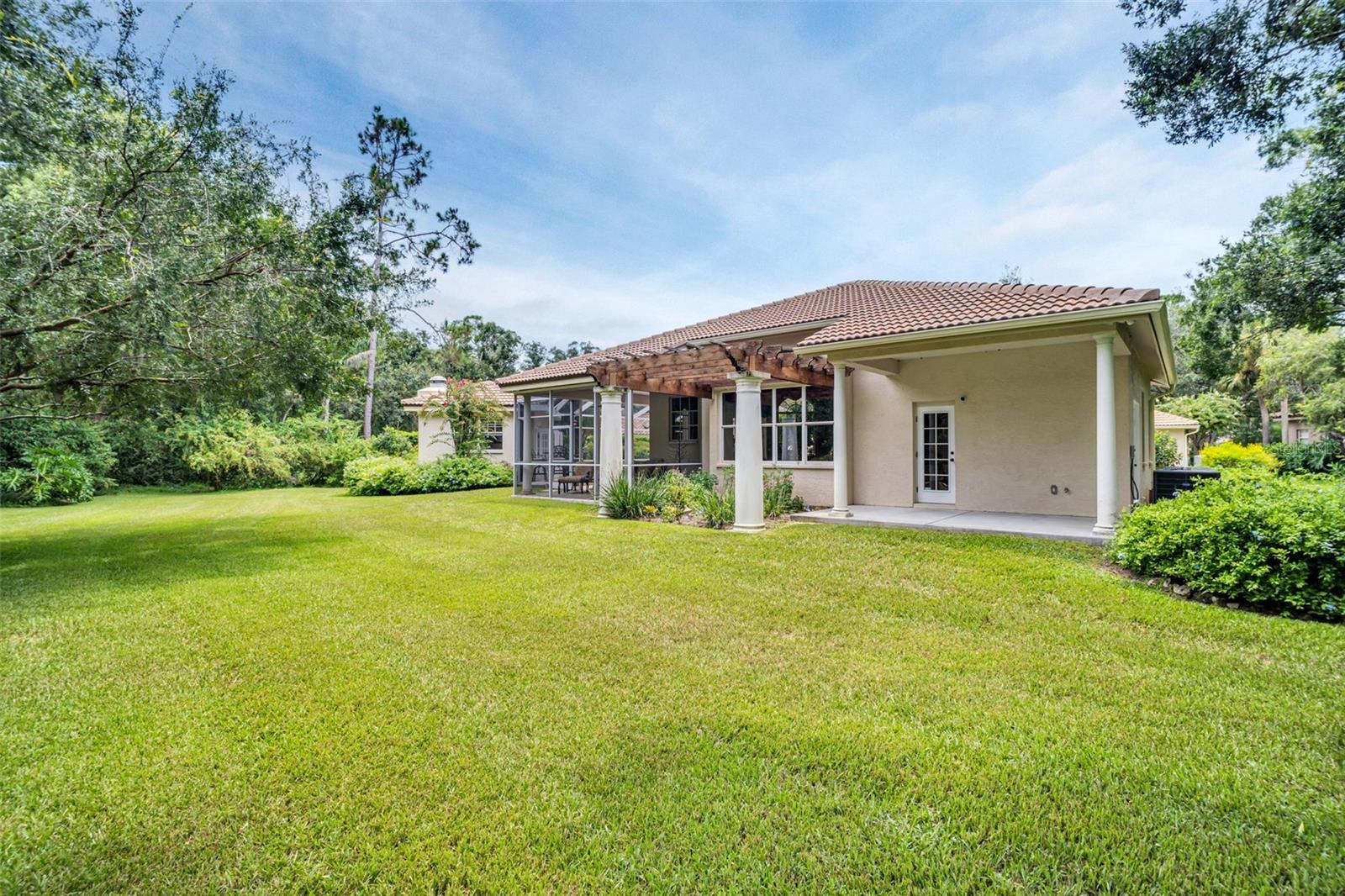 3/4 acre lot...