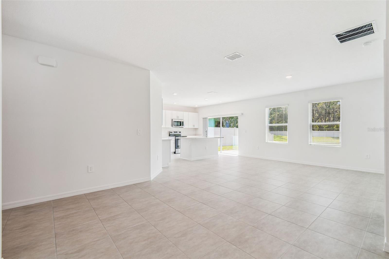 Family Room & Dining Area
