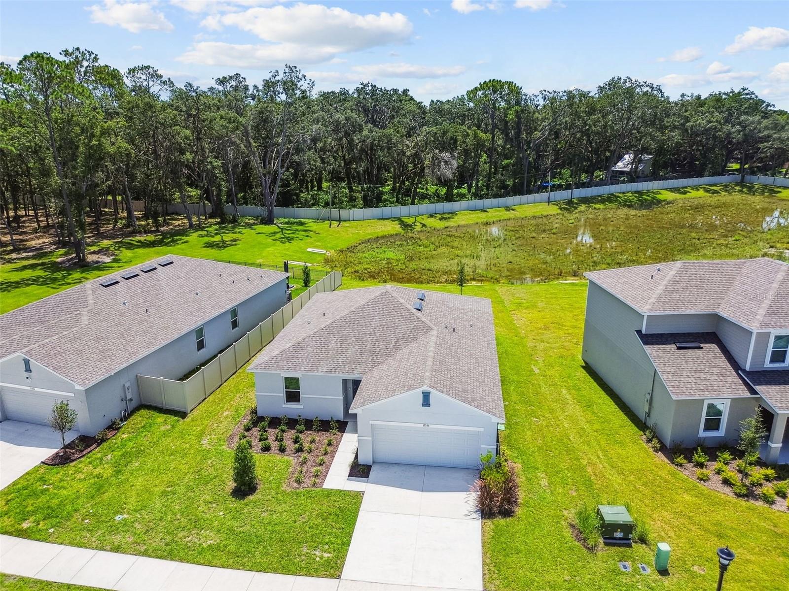 Oversized Lot w/Views of Pond