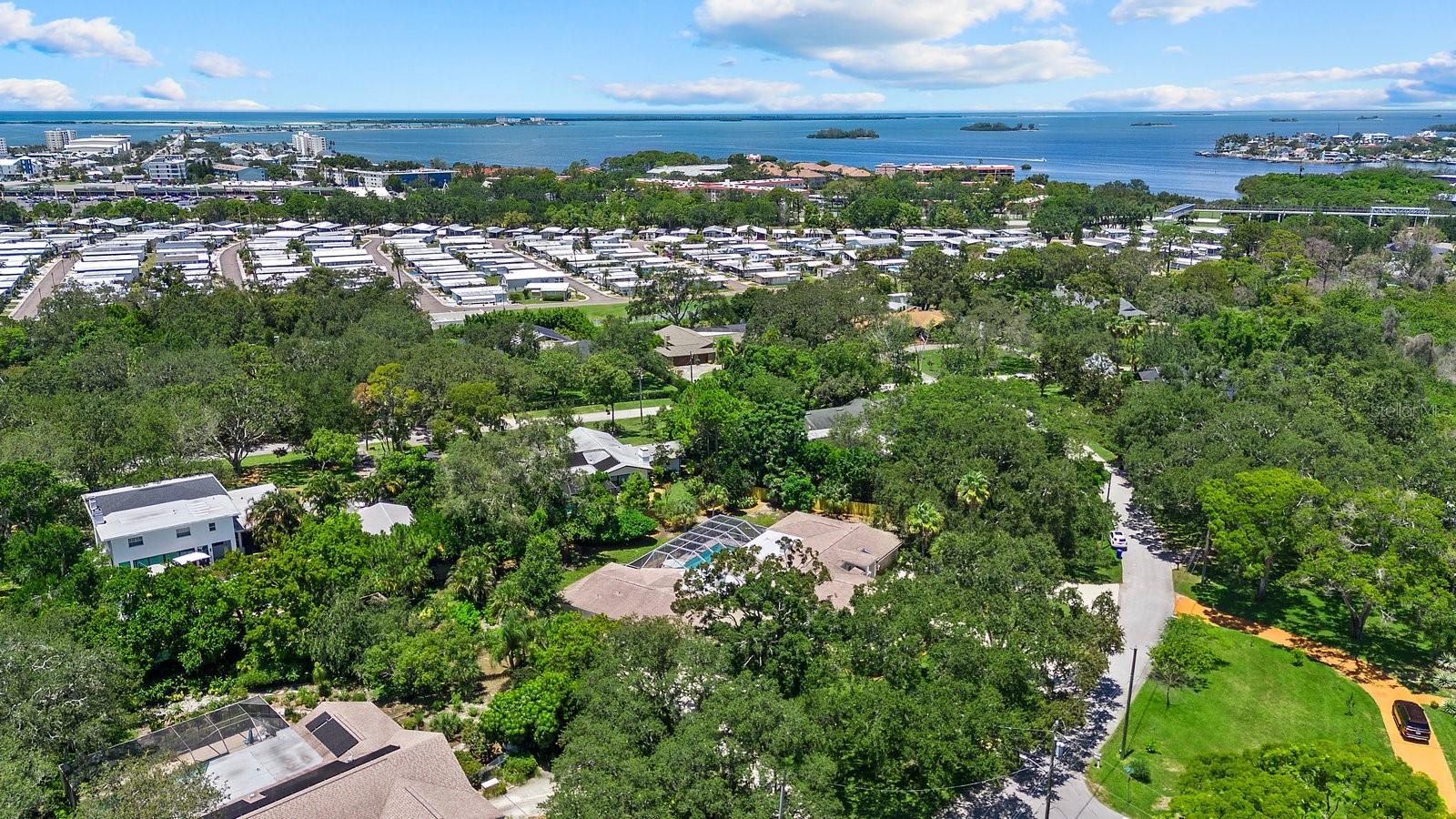 just a few blocks to honeymoon island state park beach  and the famous Pinellas bike trail