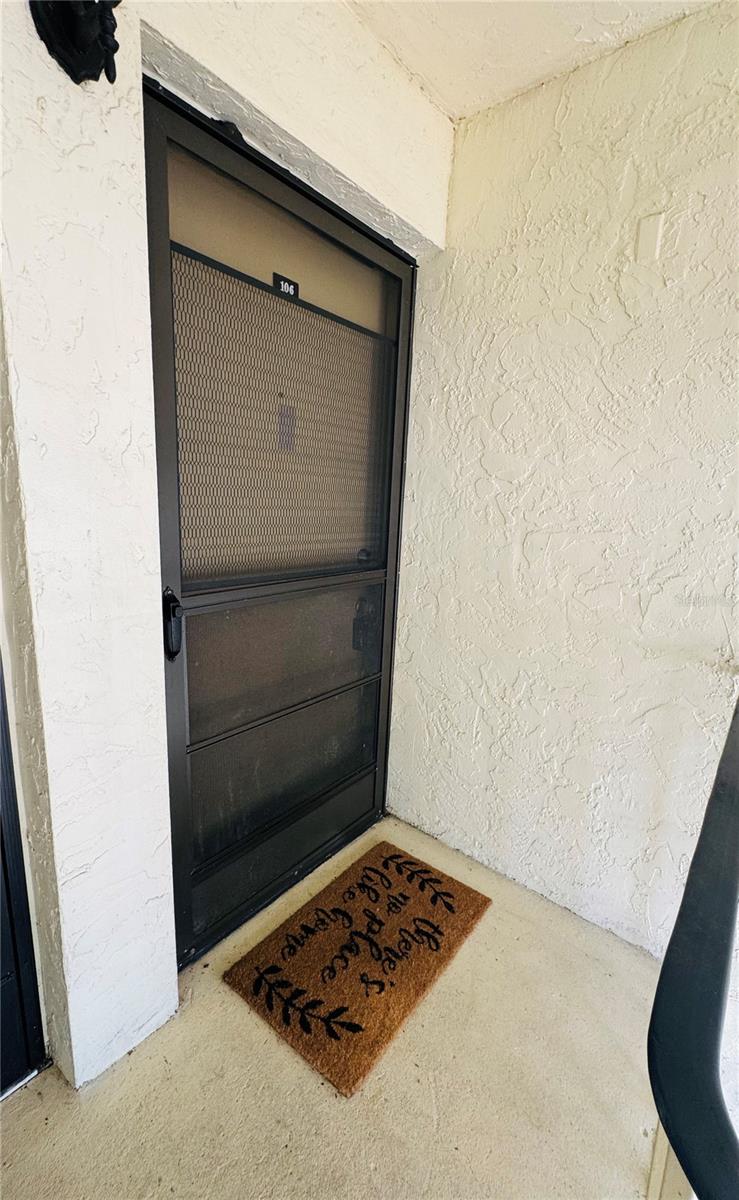 Entry Door area